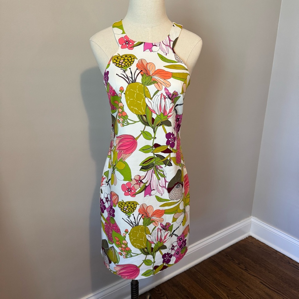 Floral Halter Dress